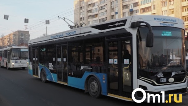 В Омске запустят три новых троллейбусных маршрута