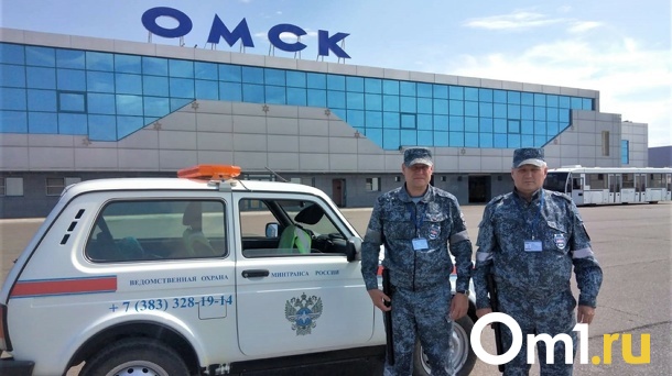 Омичей наградили за ликвидацию пожара у омского аэропорта