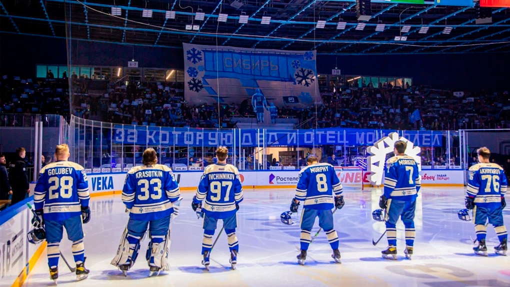 ХК «Сибирь» разгромил команду «Северсталь» из Череповца в домашнем матче