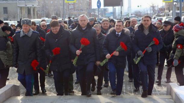 Новосибирск отмечает 112-летие трижды Героя Советского Союза Александра Покрышкина