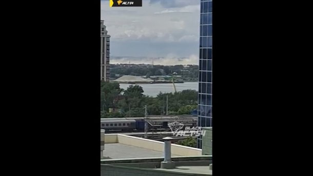 Пылевая буря 28 июня накрыла левый берег Новосибирска