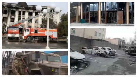 Режим «антитеррор» и перебои с интернетом: что 11 января происходит в Казахстане. LIVE