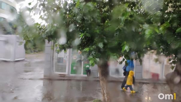 Дожди и повышенный риск пожаров. В Омскую область пришла непогода