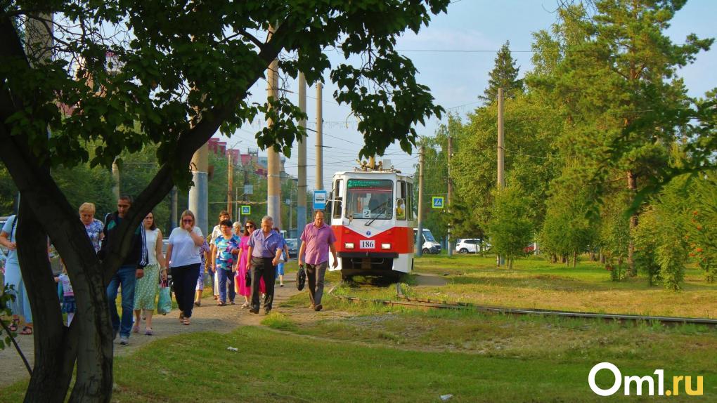 В Омске три трамвая снова пустят по укороченным маршрутам