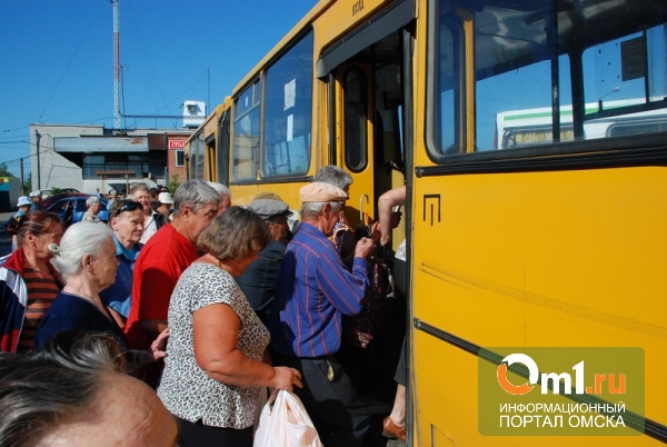 На омские пригородные маршруты вышли автобусы «Омскоблавтотранса»