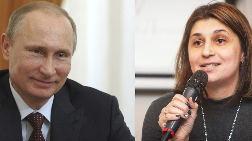 Новосибирская общественница рассмешила Владимира Путина