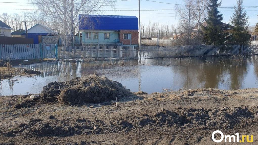 Стало известно, каким районам севера Омской области грозит паводок