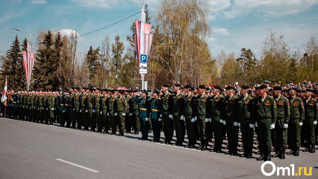 В Омске развернут мобильный пункт для сбора в армию в одном из парков