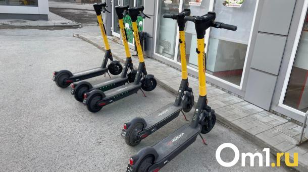 Задорный омич выкинул в реку с моста электросамокат