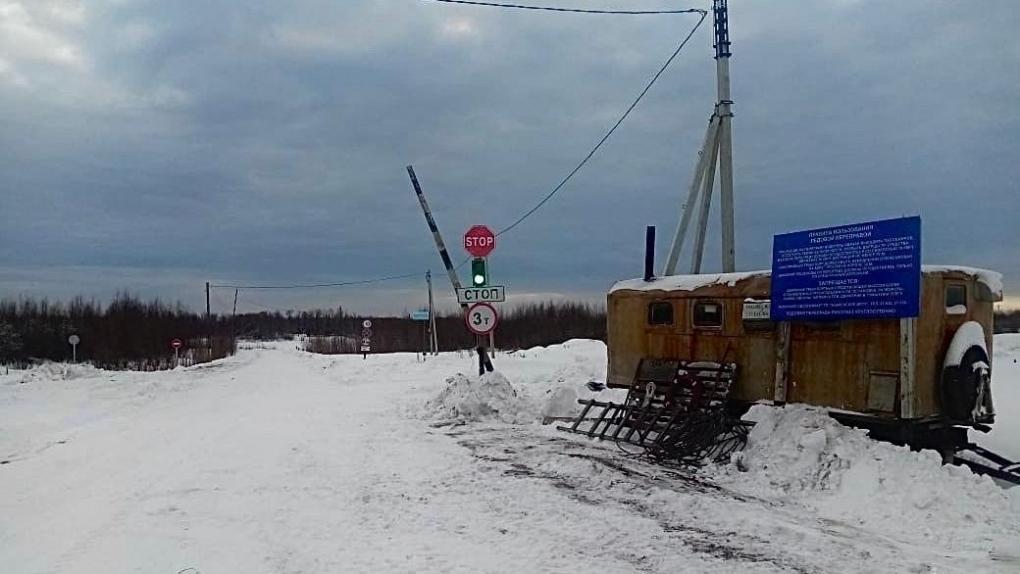 Третья ледовая переправа открылась в Омской области