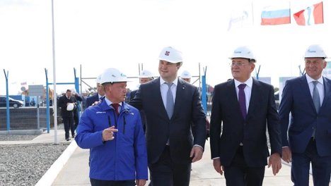 Строительство газопровода-отвода и газораспределительной станции завершено в Омской области