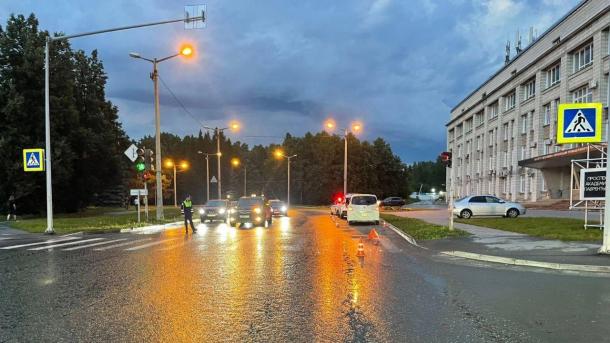 Ребёнок пострадал в ДТП в Новосибирске: автомобиль Chery столкнулся с Honda