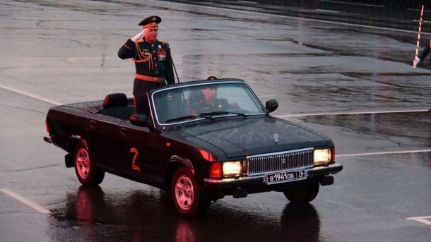 На Соборной площади в Омске прошла репетиция парада