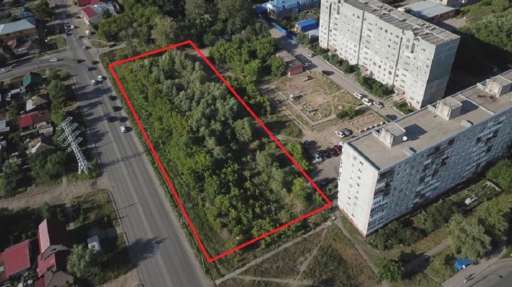 В центре Омска продают земли Минобороны под строительство многоэтажки