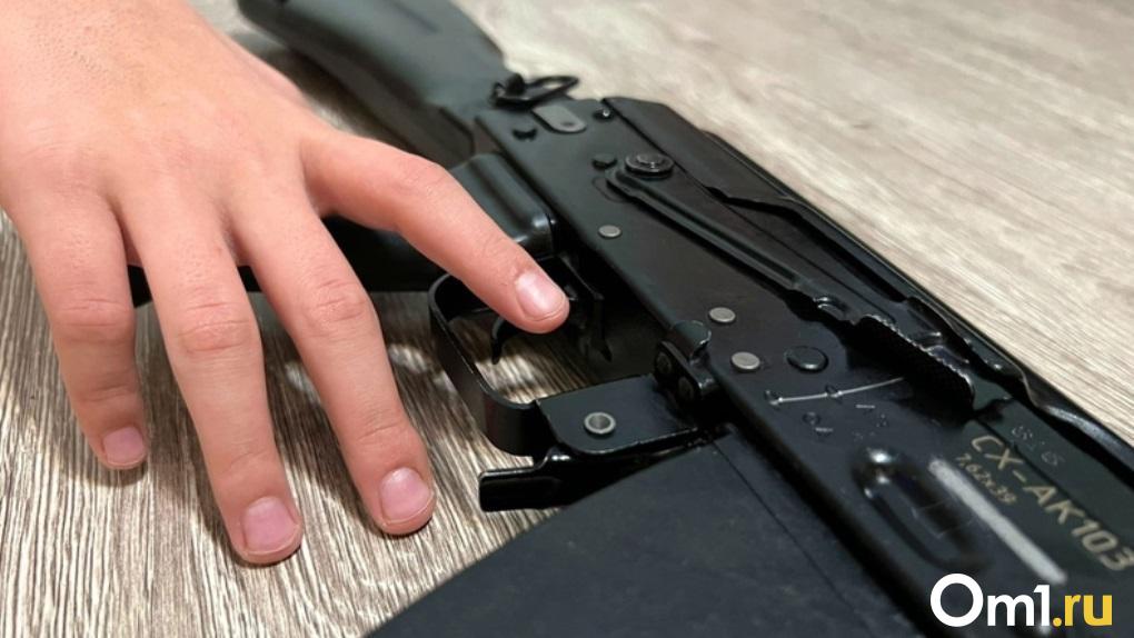 Соцсети: омский школьник стрелял по голубям на детской площадке