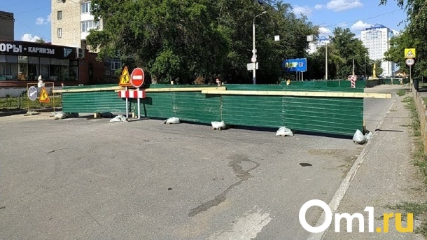 С мая до конца сентября в Омске перекроют улицу Крупской