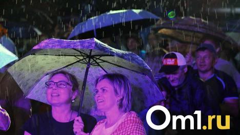 В Омской области за выходные выпал рекордный объём осадков