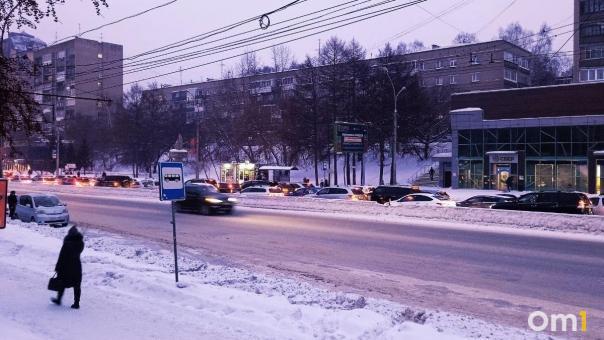 На проспекте Мира в Омске снова меняют схему движения