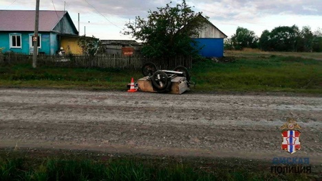 Нелепая смерть. Молодой омич без прав разбился ночью на мотоцикле. ФОТО