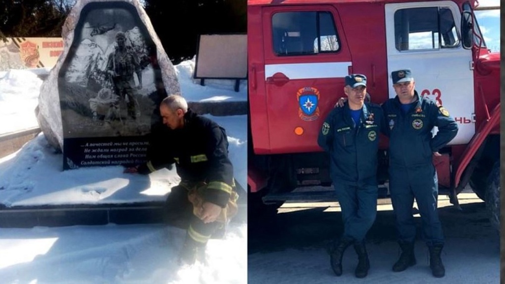 Пожарный из Колыванского района Новосибирской области вступил добровольцем в элитный батальон «Вега»