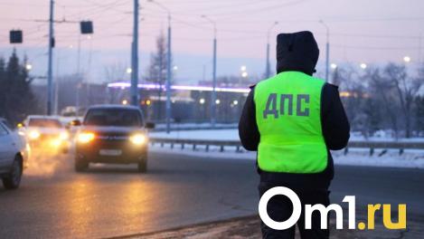 Хватал за форму и отпихивал. Под Омском автоинспекторы поймали пьяного водителя