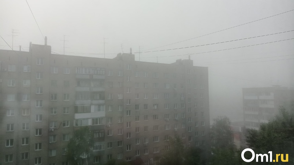 Новосибирск окутал густой туман. ФОТО