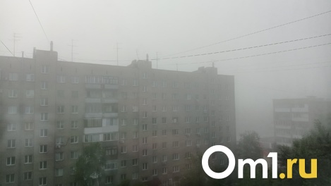 Новосибирск окутал густой туман. ФОТО