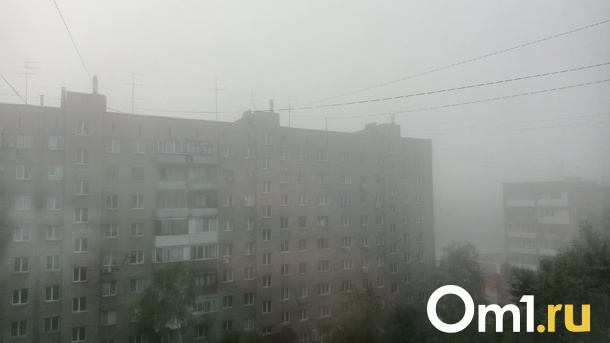 Новосибирск окутал густой туман. ФОТО