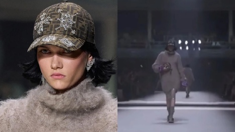 Новосибирская модель прошла по подиуму на юбилейном показе Fendi в Нью-Йорке со знаменитыми моделями