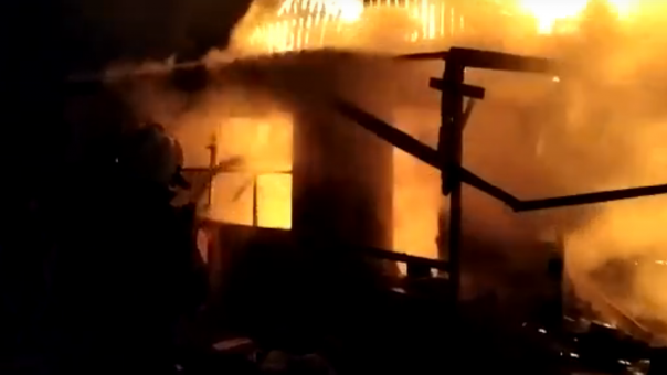 Перед Новым годом в Омской области на пожаре погибла супружеская пара