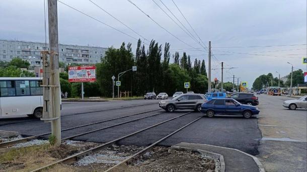 Ремонт на перекрёстке Менделеева и Заозёрной в Омске завершили досрочно