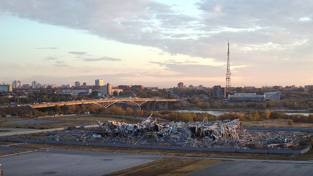 Часть разрушенной «Арены Омск» используют для стадиона «Красная звезда»