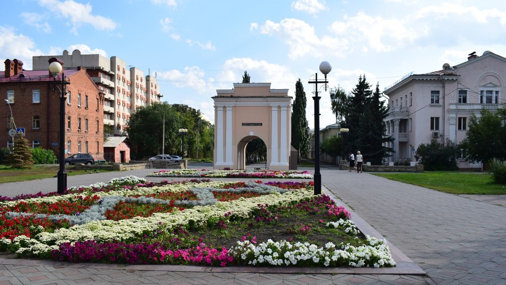 Тарские ворота едва не зашибли маленькую омичку