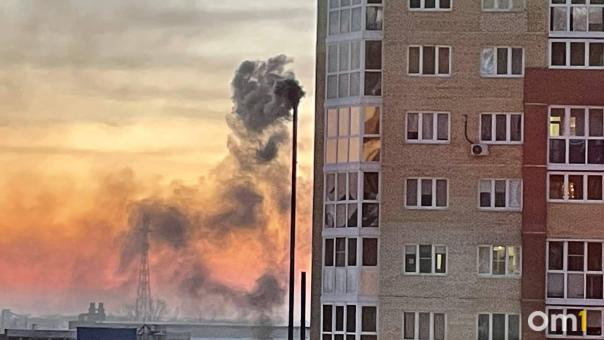 В субботу утром омичи дышали не самым лучшим воздухом