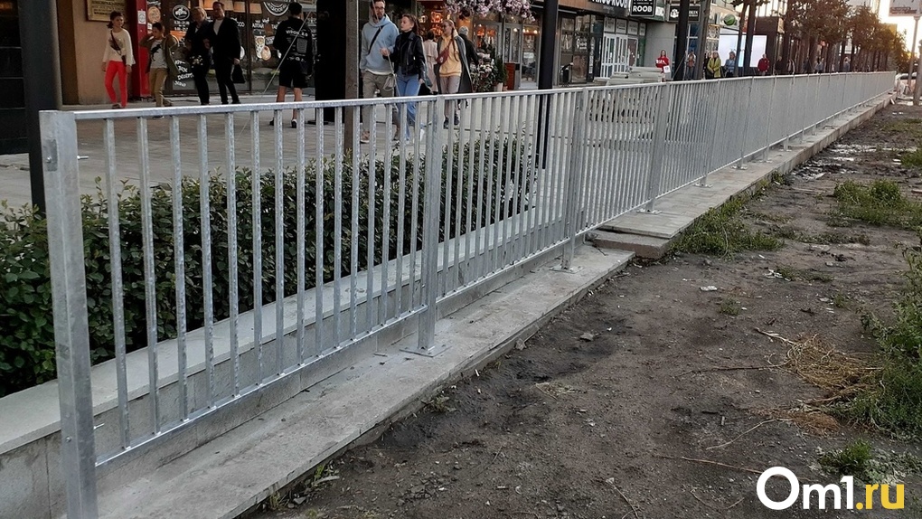 Горожане возмутились установленным забором на Вокзальной магистрали в Новосибирске