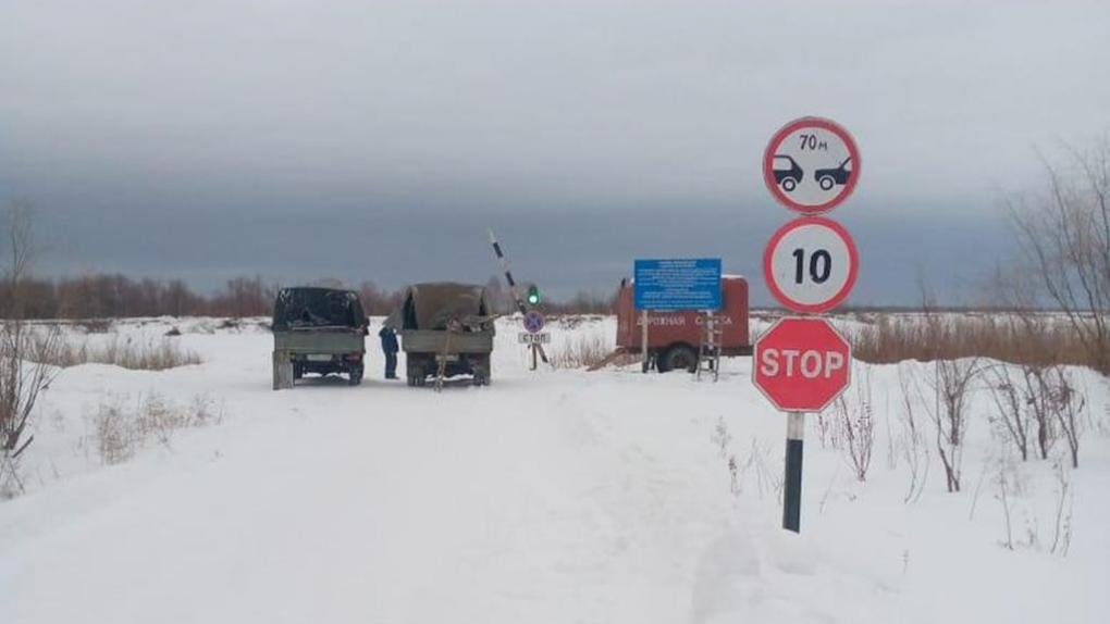 В Омской области открыли ещё одну ледовую переправу