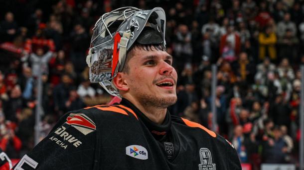 Вратарь «Авангарда» Серебряков признан лучшим игроком первого раунда Кубка Гагарина