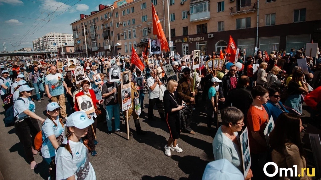 В Омске праздничные мероприятия в День Победы посетили почти 300 000 человек