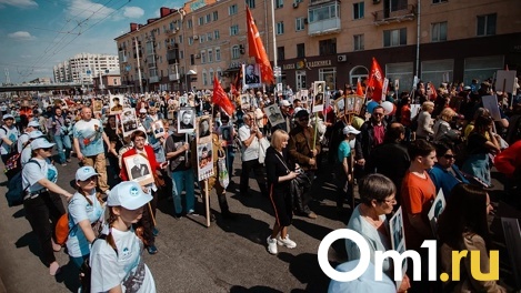 В Омске праздничные мероприятия в День Победы посетили почти 300 000 человек