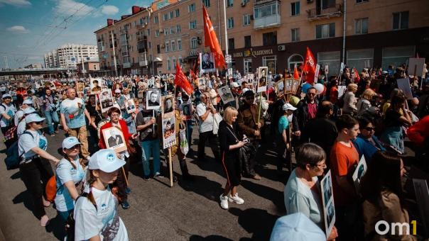 В Омске праздничные мероприятия в День Победы посетили почти 300 000 человек