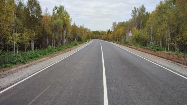 В Омской области отремонтировали трассу Омск – Муромцево – Седельниково