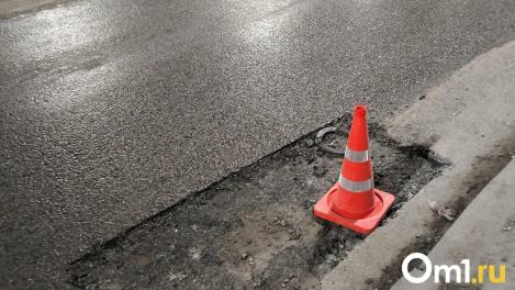 Омичам рассказали, когда устранят ямы на мосту у Телецентра