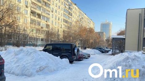 С 1 марта в Омске начнут штрафовать за неубранный снег
