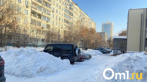 С 1 марта в Омске начнут штрафовать за неубранный снег