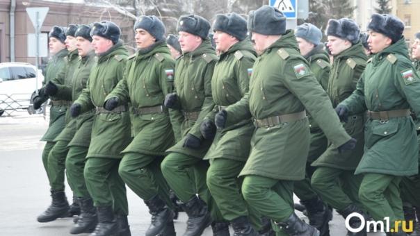 Первые 50 срочников отправили в военные части из Новосибирской области