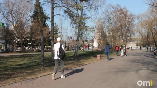 Омская область установила рекорд по теплу в апреле