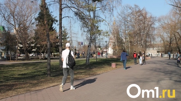 Омская область установила рекорд по теплу в апреле
