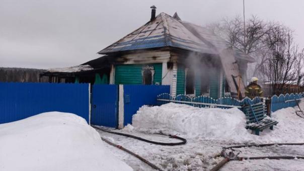 СК Омской области начал проверку из-за пожара, в котором погибла пенсионерка