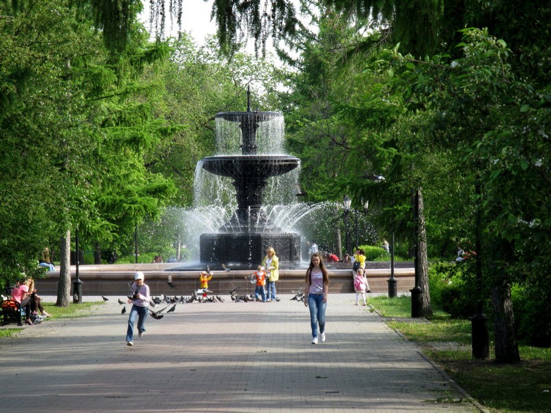 В Омске городские фонтаны заработают 8 мая