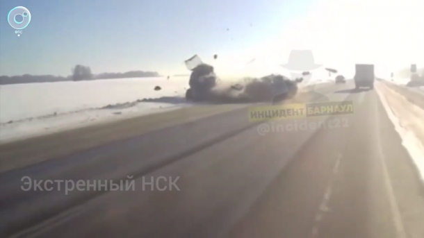 Новосибирец погиб в аварии на Чуйском тракте
